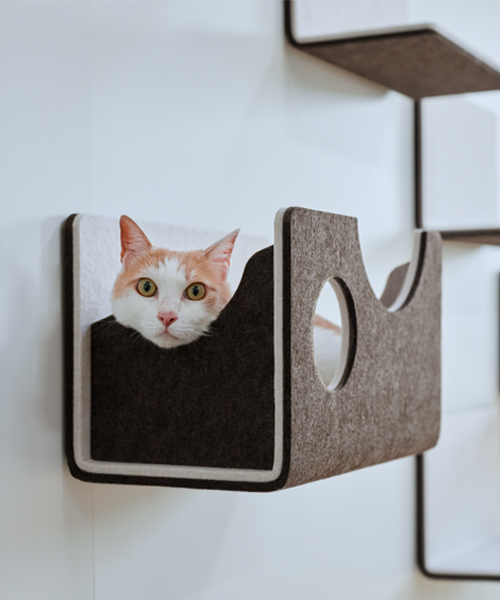 猫壁セット(小) | キャットウォーク - 猫壁（にゃんぺき） | LIXIL