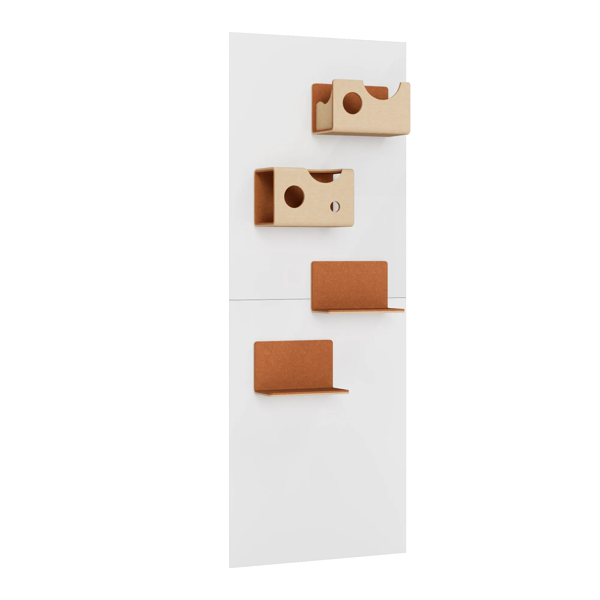 猫壁セット(小) | キャットウォーク - 猫壁（にゃんぺき） | LIXIL